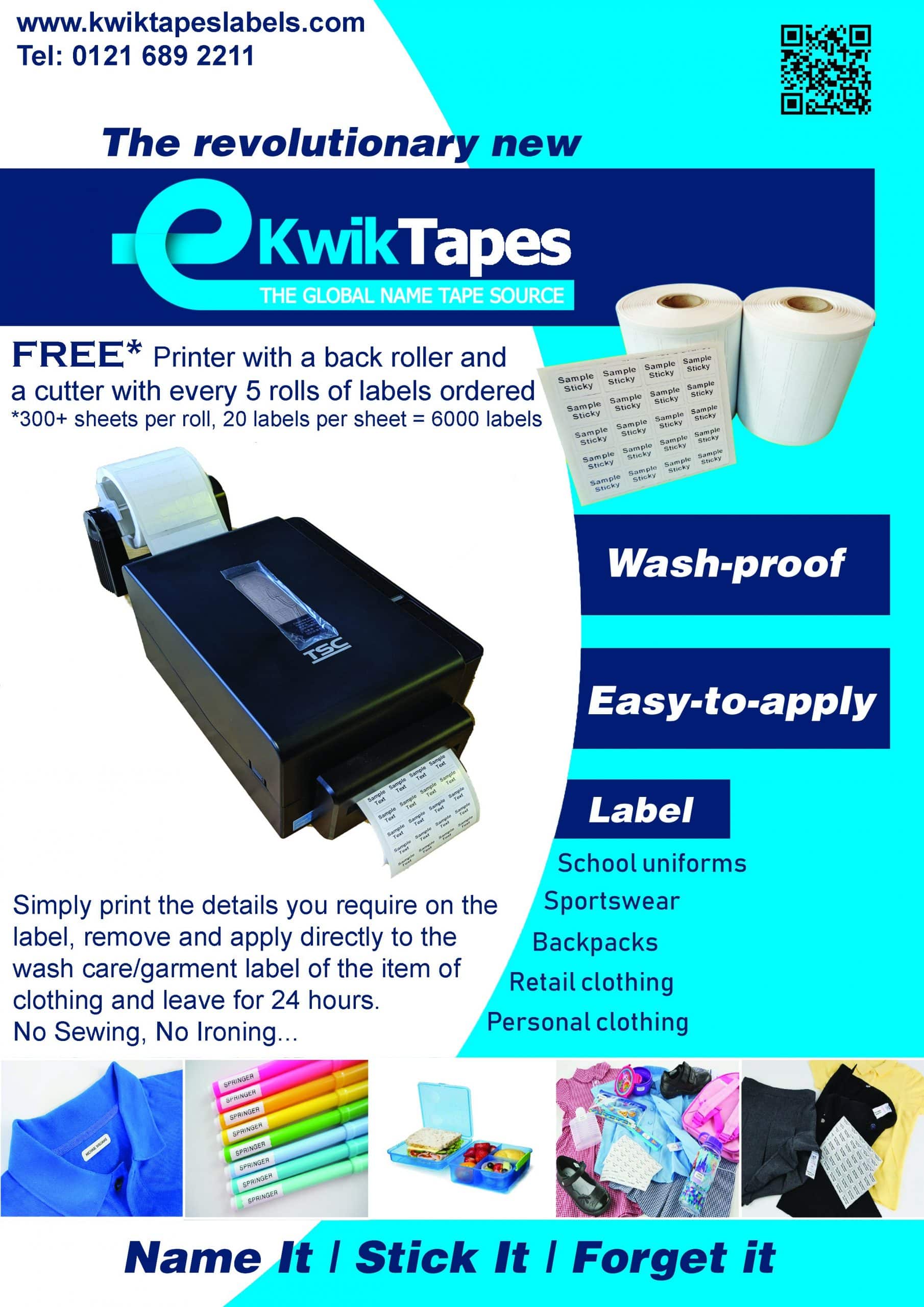 Ad-Tag Self-Adhesive Label Offer! Image